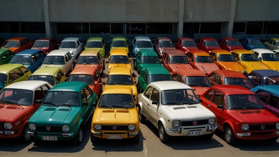 Dostępne kolory lakierów do Fiata 126p – Przewodnik po opcjach