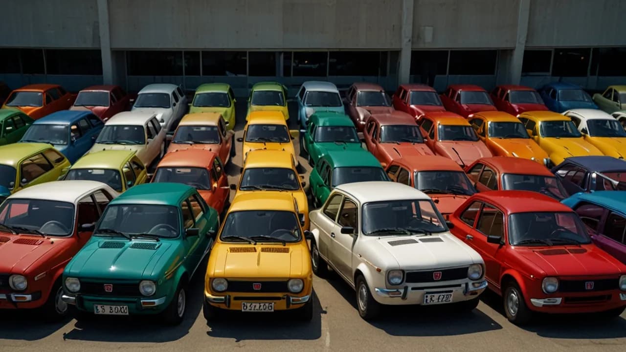 Dostępne kolory lakierów do Fiata 126p – Przewodnik po opcjach