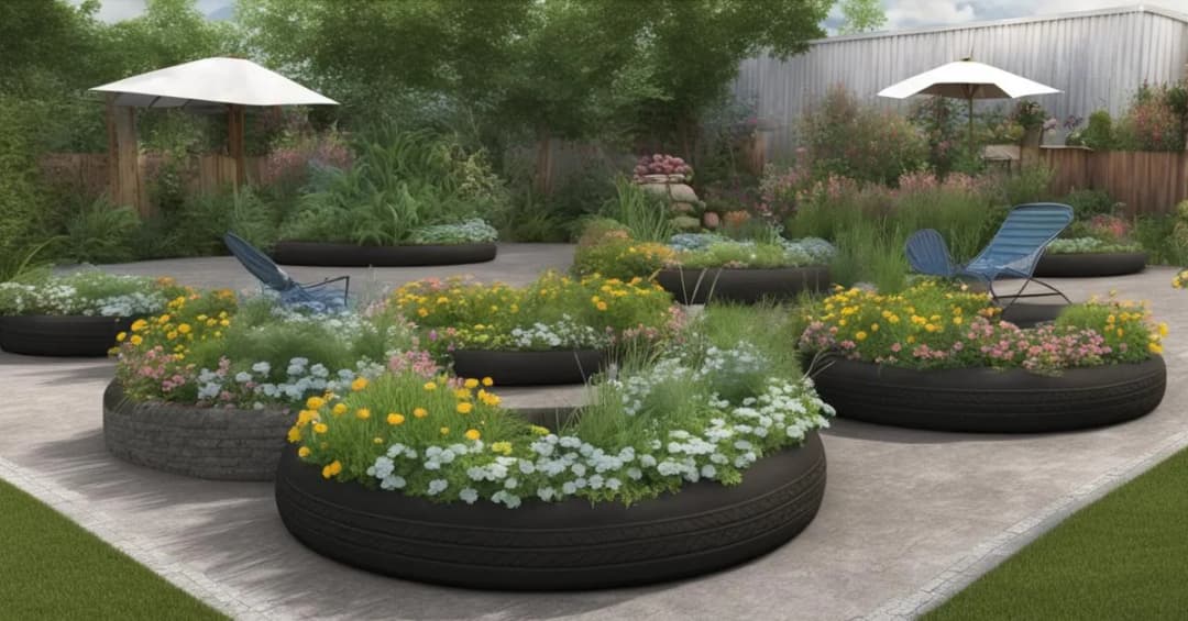 10 kreatywnych pomysłów co można zrobić z opony do ogrodu - praktyczne porady