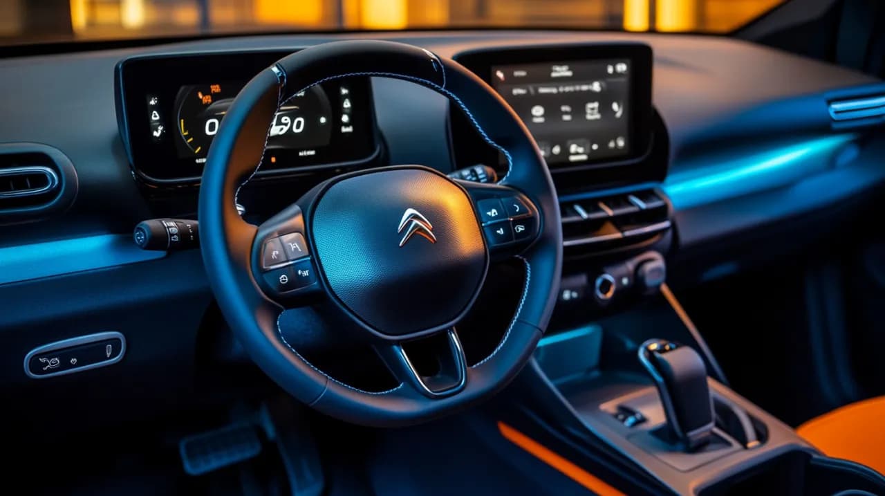 Deska rozdzielcza Citroena C3 – Szczegółowy opis i dostępne funkcje