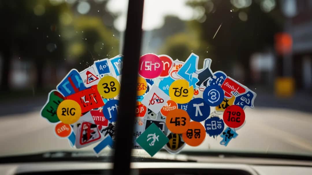 Jakie naklejki na przednią szybę są najlepsze? – Praktyczny przewodnik